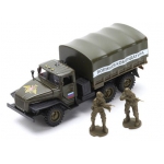 Игрушечный военный УРАЛ 4320 с 2-мя солдатиками Игрушечный военный УРАЛ 4320 с 2-мя солдатиками