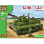 Детский конструктор танк Т 34 Детский конструктор танк Т 34